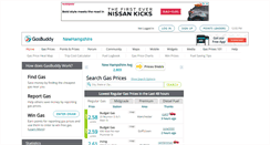 Desktop Screenshot of newhampshiregasprices.com